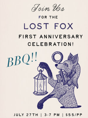 Lost Fox Inn First Anniversary Celebration